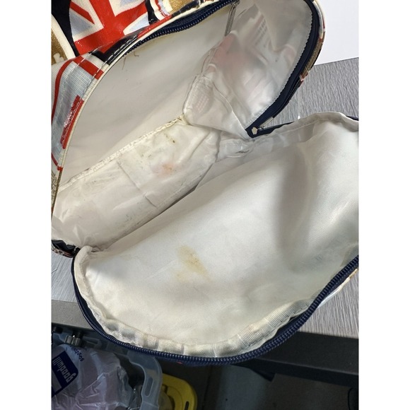 HARRODS London Iconic Backpack Nutcracker Guard Flag Doubledecker Bus PVC Coated - Picture 9 of 9